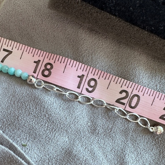 Light Amazonite bead necklace & bracelet set by Jay King - Picture 12 of 16